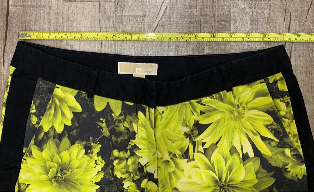 Michael kors pants yellow outlet