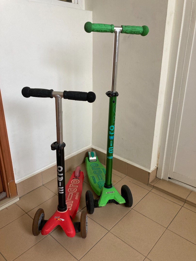 MICRO maxi + mini Tbar classic deluxe scooter, Sports Equipment, Sports ...