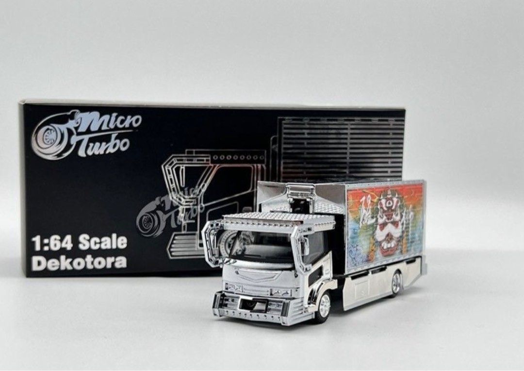 Micro Turbo 1/64 Dekotora 電鍍暴走貨車, 興趣及遊戲, 玩具& 遊戲類 