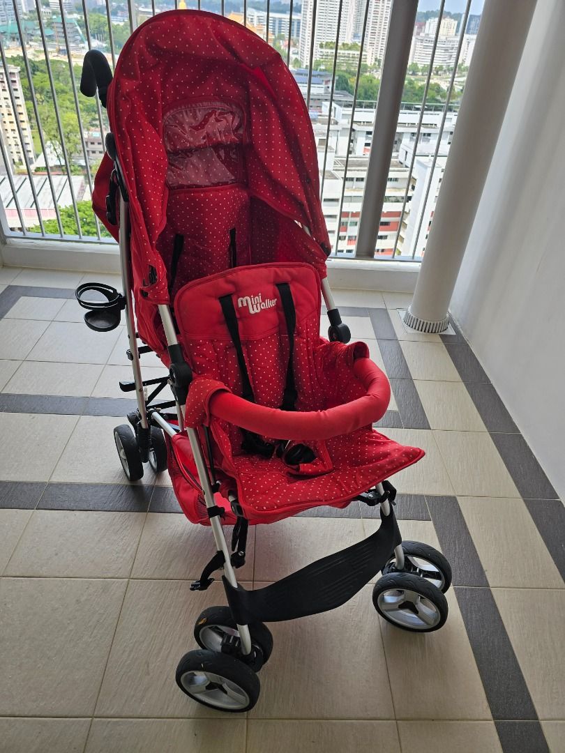 Mini walker clearance double stroller