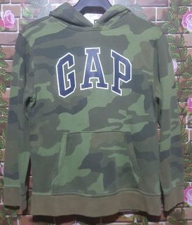 M-L Women Gap Camouflage Hoodie Jacket Authentic