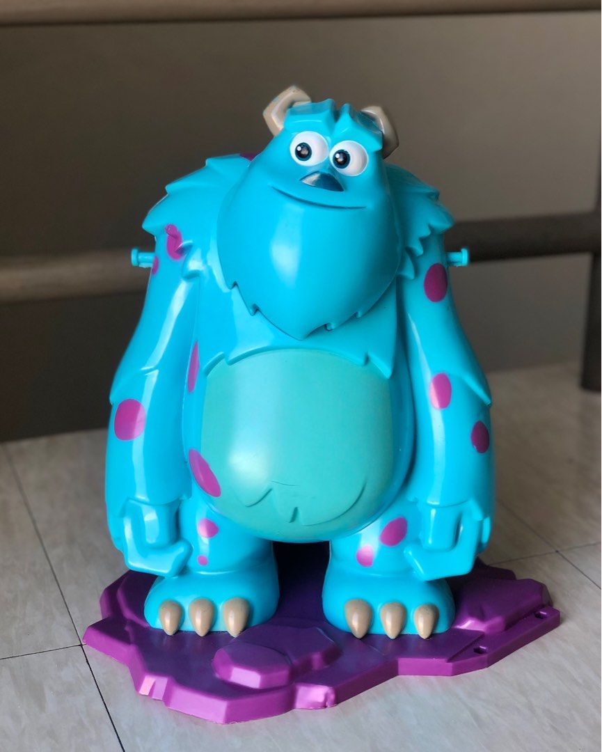 Monsters Inc. Sulley Popcorn Bucket (Category: Character Goods) located in Mandaluyong City. Submitted by hearthearty (Listing ID 1247238420, Image 1). Description: ✨2018 Disney Pixar Fest Monsters Inc. Sulley Popcorn Bucket 💙Authentic Disney Product Exclusive Disneyland Park 💙measures 12” high by 10 1/2 wide by 8” deep - Let go, dupli collection. - Got from bidding for 1,800php - with paint chips ( see photos for reference ) - no strap Selling