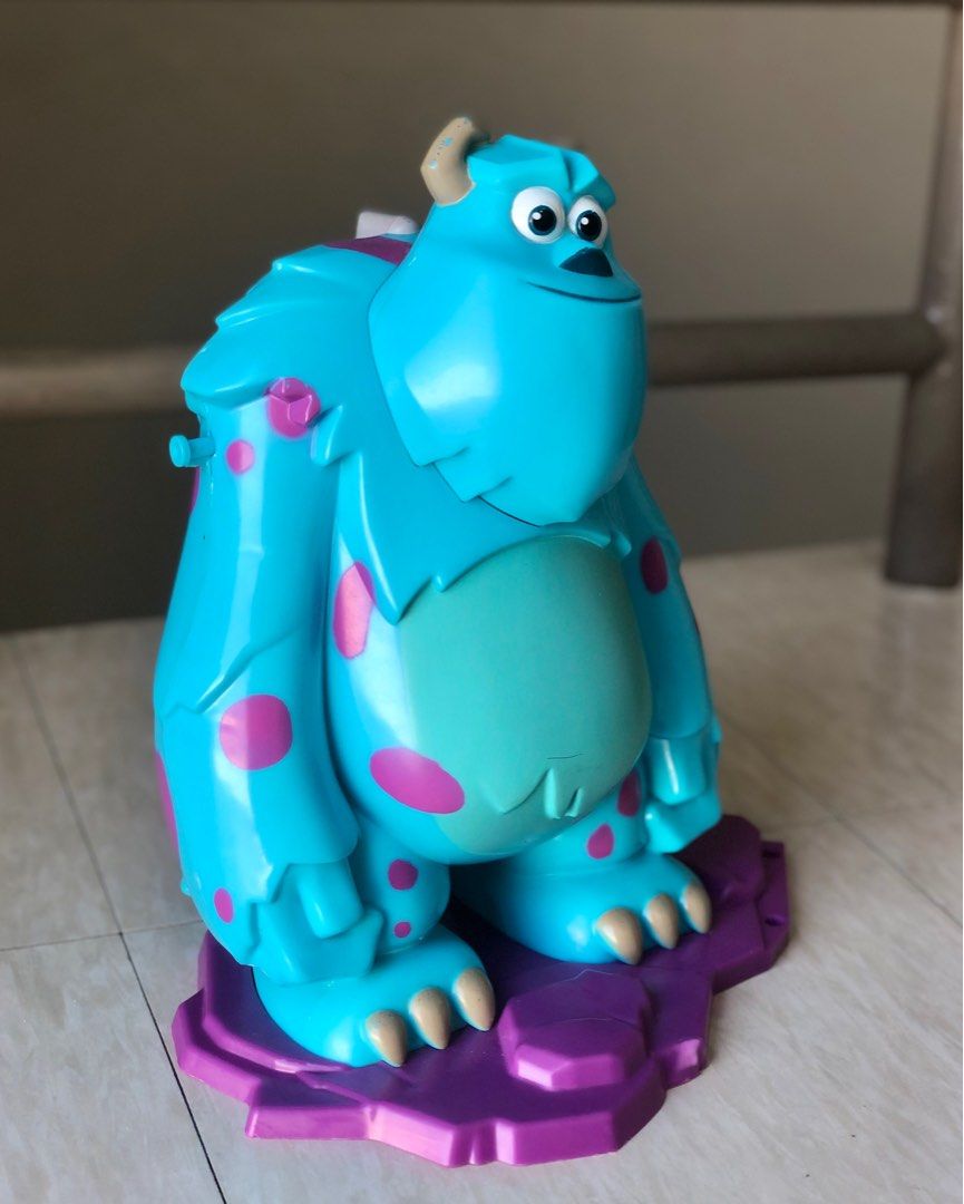 Monsters Inc. Sulley Popcorn Bucket (Category: Character Goods) located in Mandaluyong City. Submitted by hearthearty (Listing ID 1247238420, Image 2). Description: ✨2018 Disney Pixar Fest Monsters Inc. Sulley Popcorn Bucket 💙Authentic Disney Product Exclusive Disneyland Park 💙measures 12” high by 10 1/2 wide by 8” deep - Let go, dupli collection. - Got from bidding for 1,800php - with paint chips ( see photos for reference ) - no strap Selling