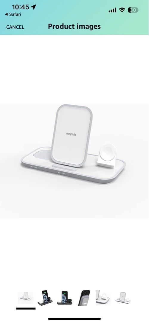 Mophie 3 in 1 wireless charging stand