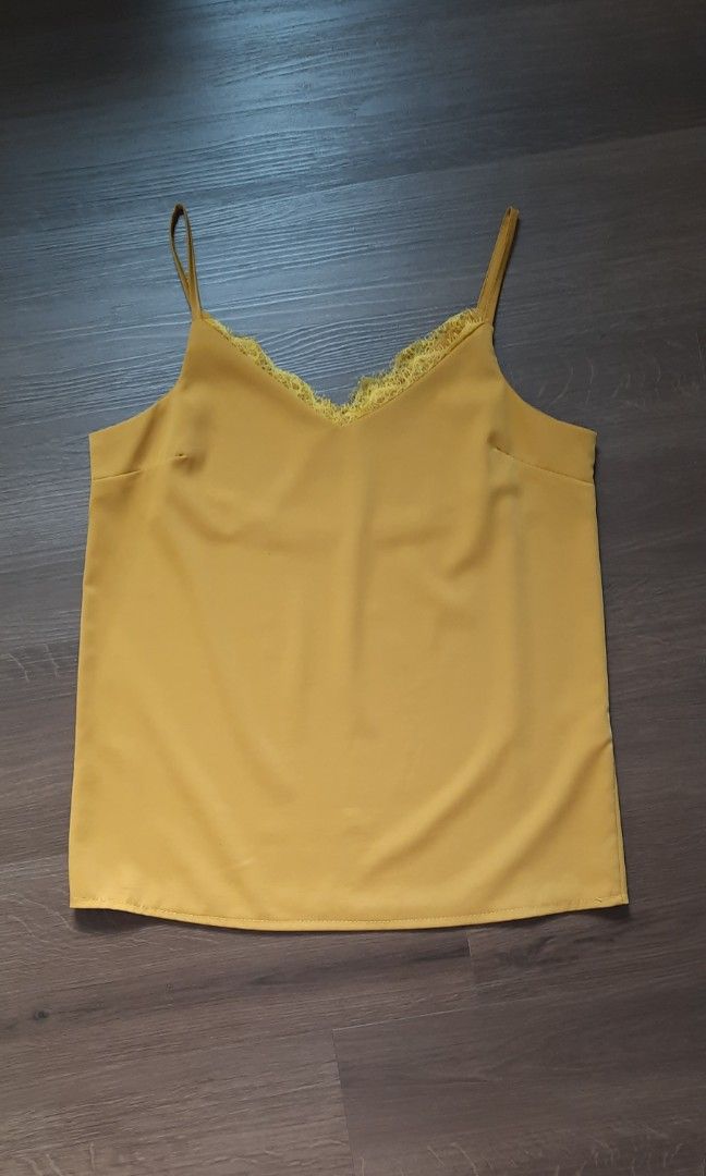 Mustard yellow camisole hot sale