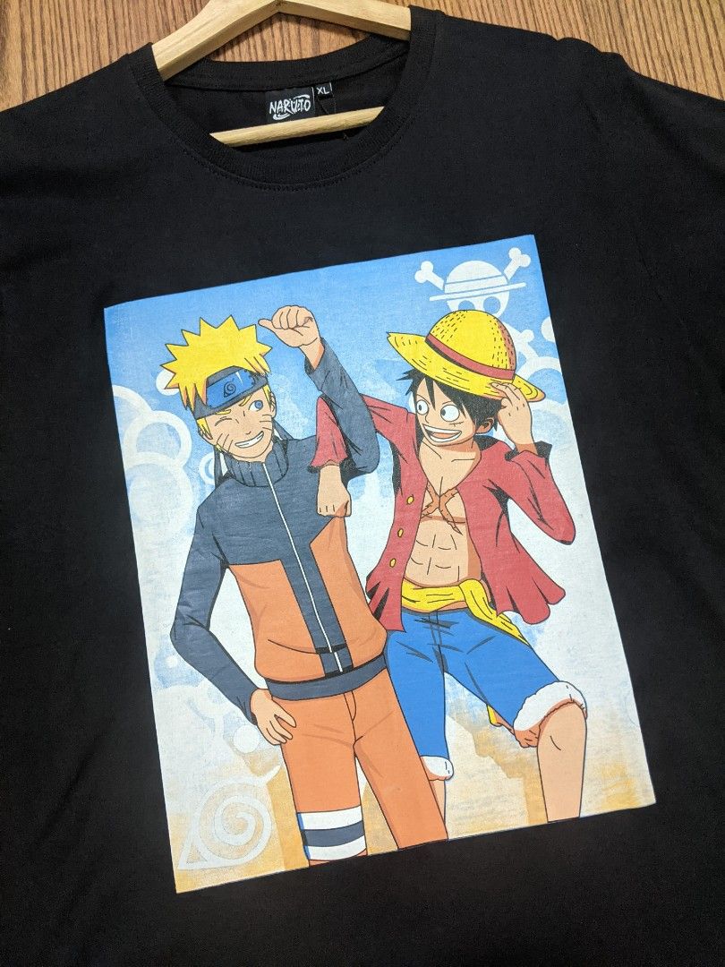 Plaid Naruto Naruto et Luffy