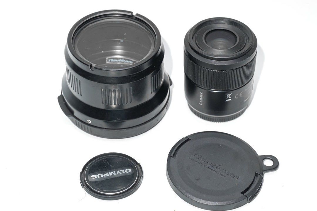 Nauticam set for underwater housing m43 MWL1 lens + + macro