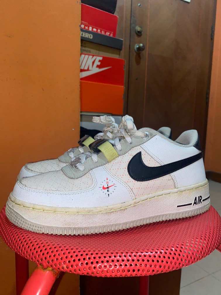 NIKE AIR FORCE 1 LV8 GS SEOOSH COMPASS – footcationn