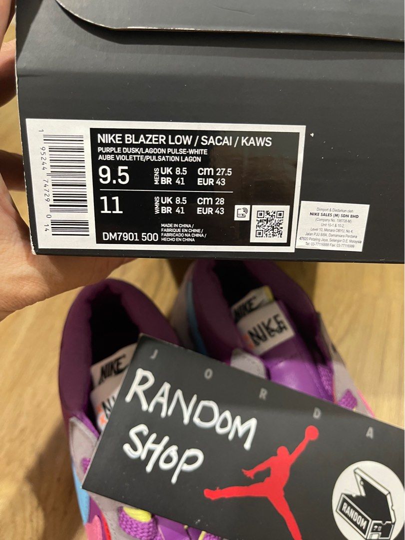 Nike sacai best sale blazer fake