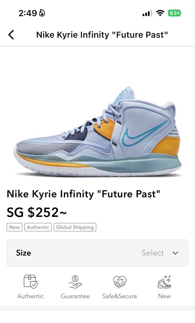 kyrie infinity nike id