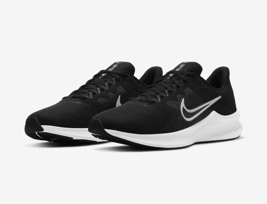 Nike Men's Downshifter 11 Running Shoes Black, Men's Fashion