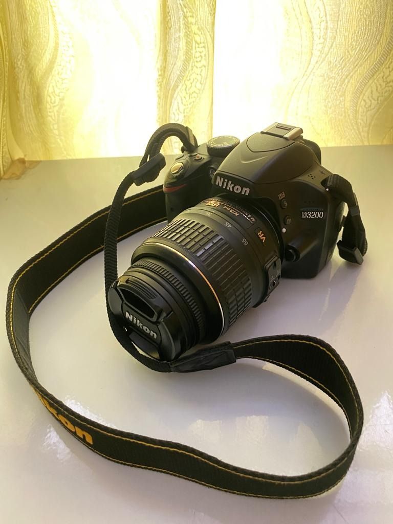 Nikon D3200 DSLR 18-55mm lens kit, Photography, Cameras on Carousell