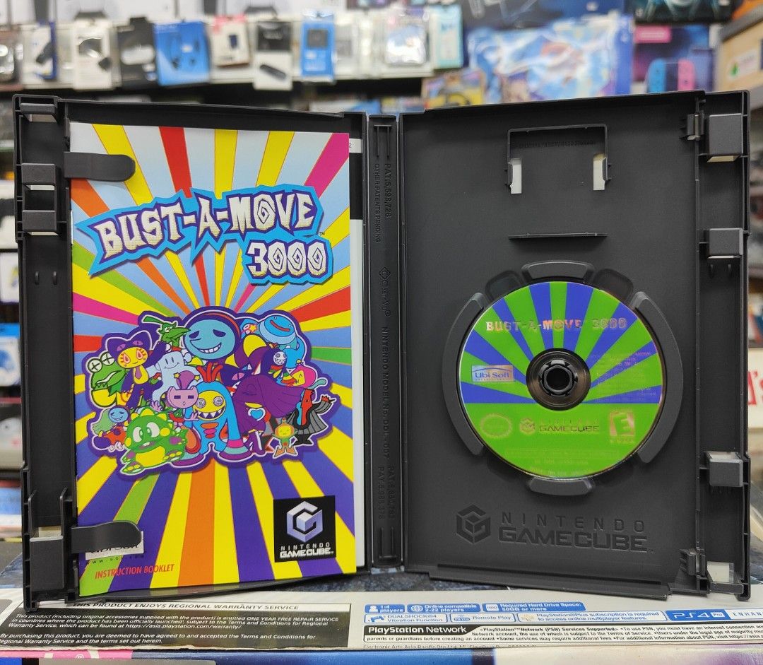 Nintendo GameCube BustAMove 3000, Video Gaming, Video Games, Nintendo