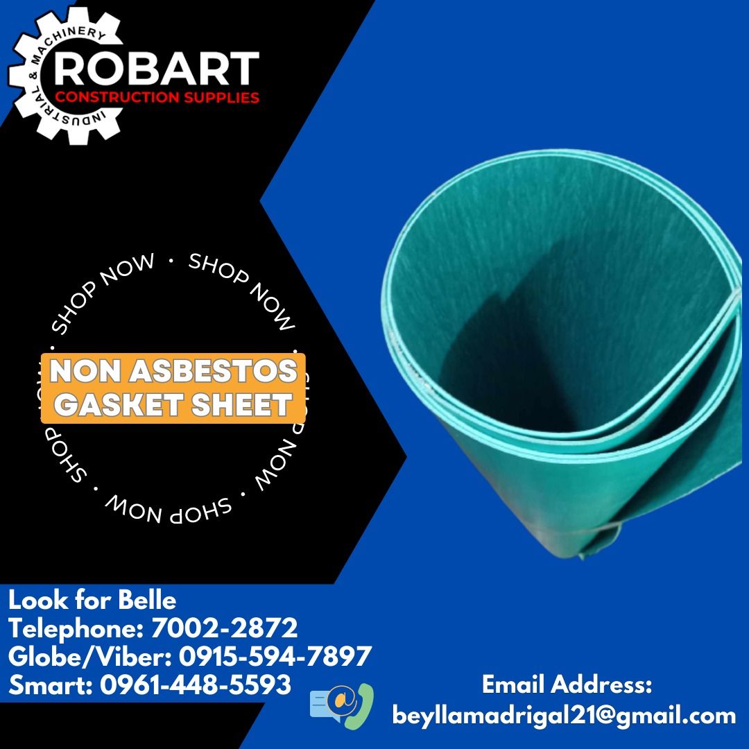 NonAsbestos Gasket Sheet, Commercial & Industrial, Construction Tools