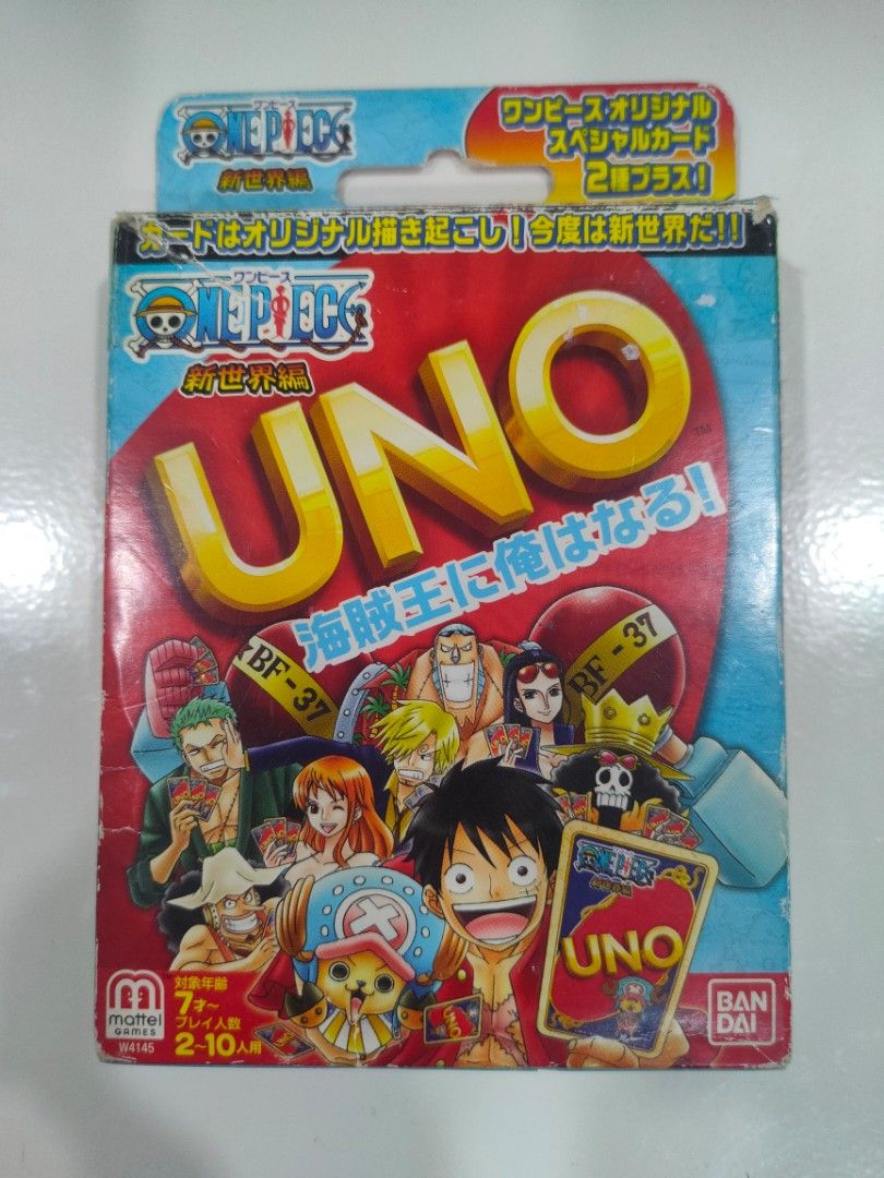 One piece UNO, Hobbies & Toys, Toys & Games on Carousell