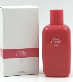 Original  baru authentic Zara pink flambe best wangian tinggal belakang  botol besar 180ml