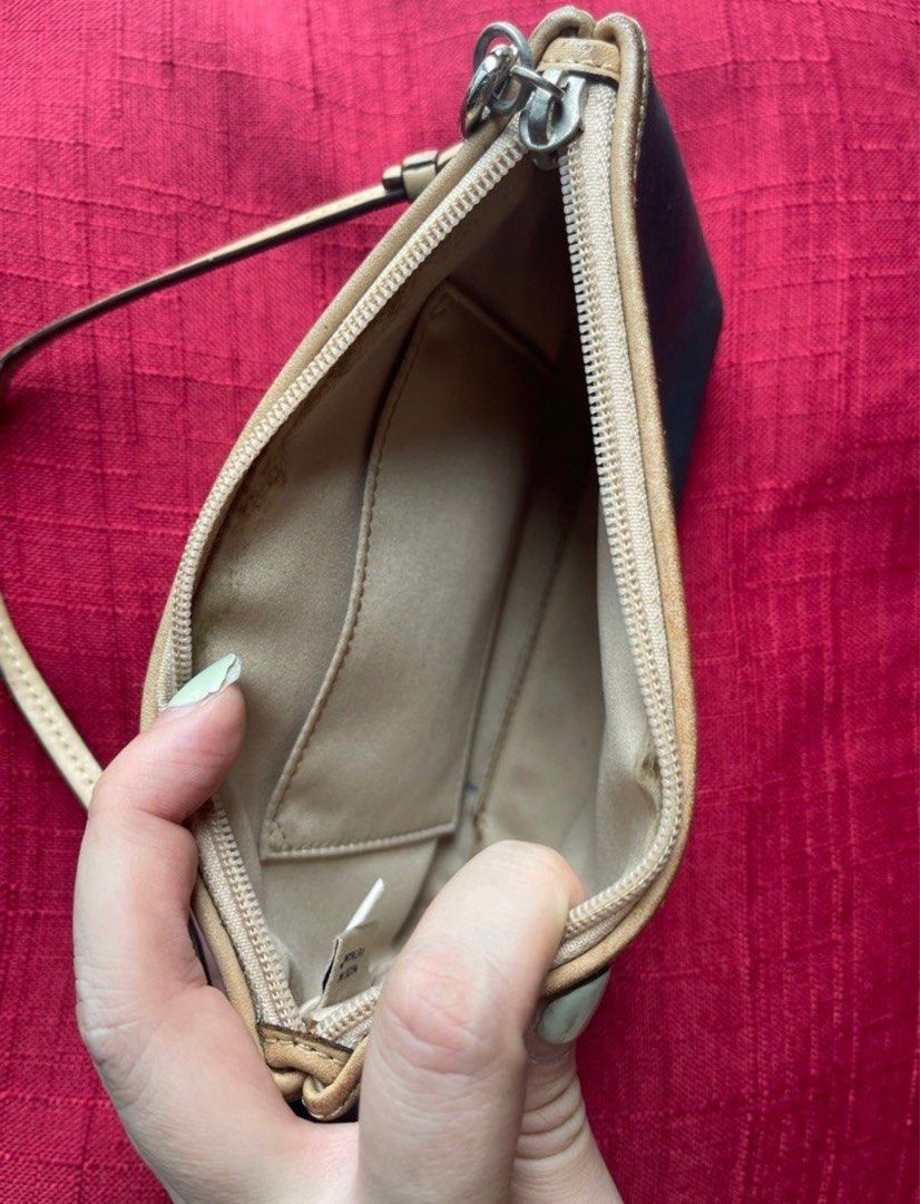 Coach zipper pouch on sale