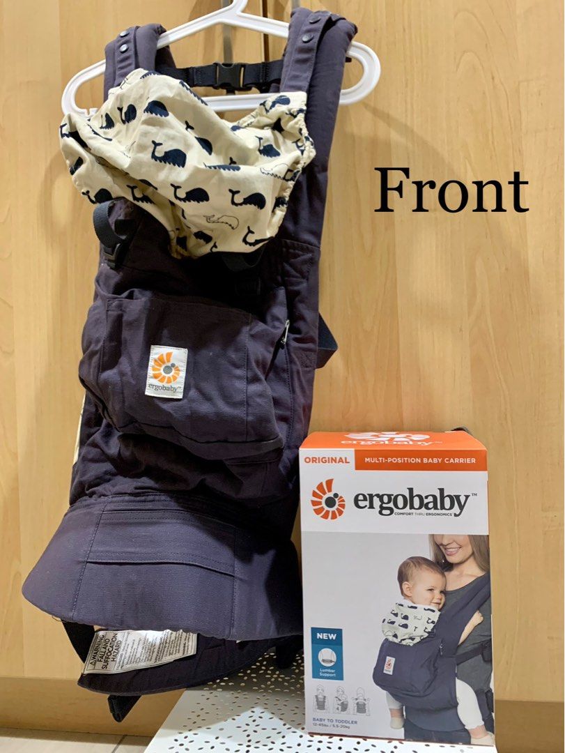 Ergobaby black original multi position baby carrier deals