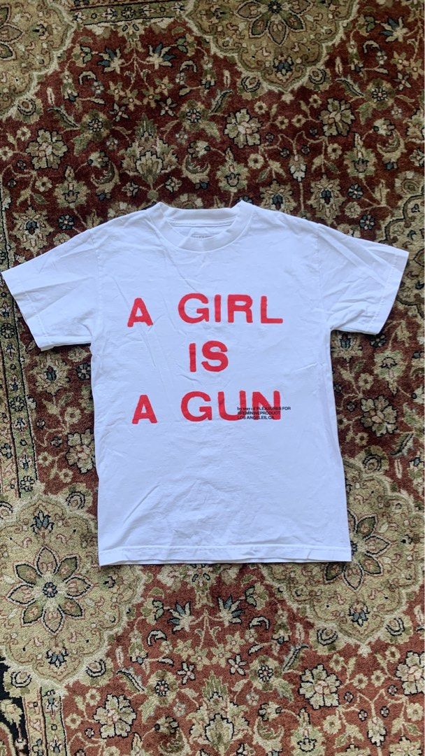 ORIGINAL Pleasures A Girl is a Gun T Shirt Unisex Size S