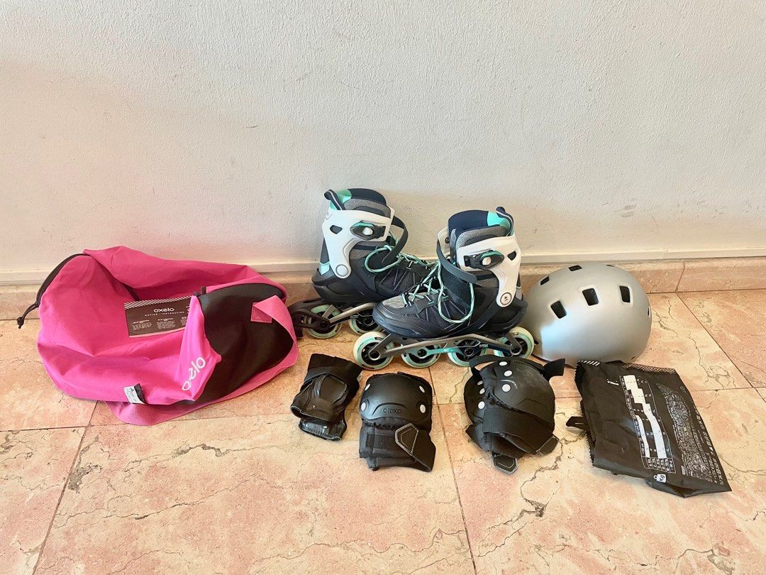 Oxelo Rollerblade Kit, Sports Equipment, Sports & Games, Skates