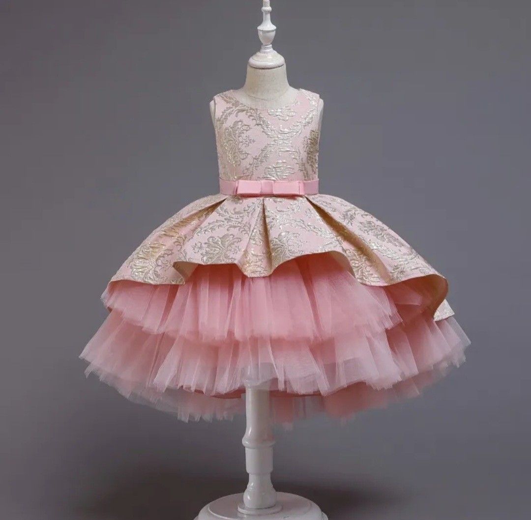 Party Wear Pink Kids Princess Gown at best price in Mumbai | ID: 21162557491