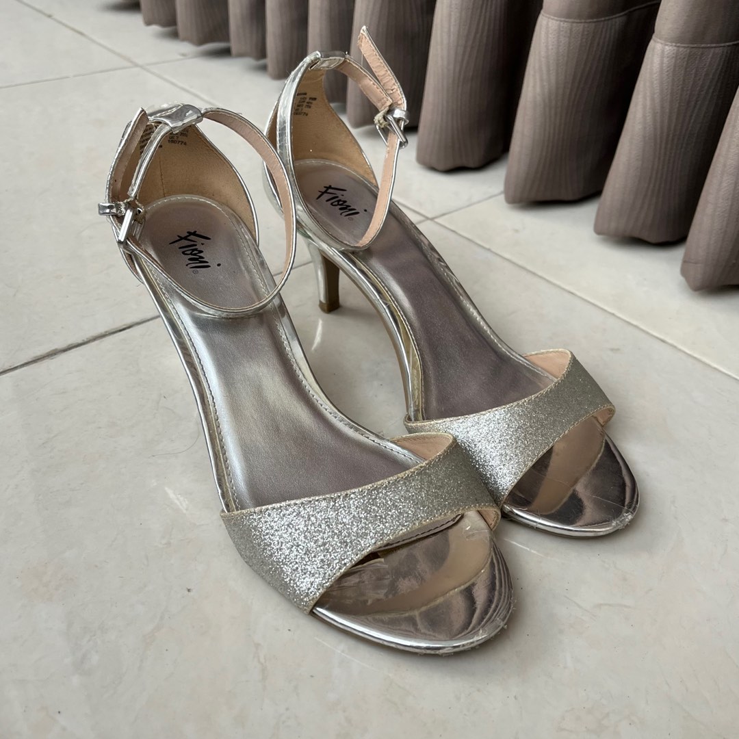 Payless shoes on sale silver heels