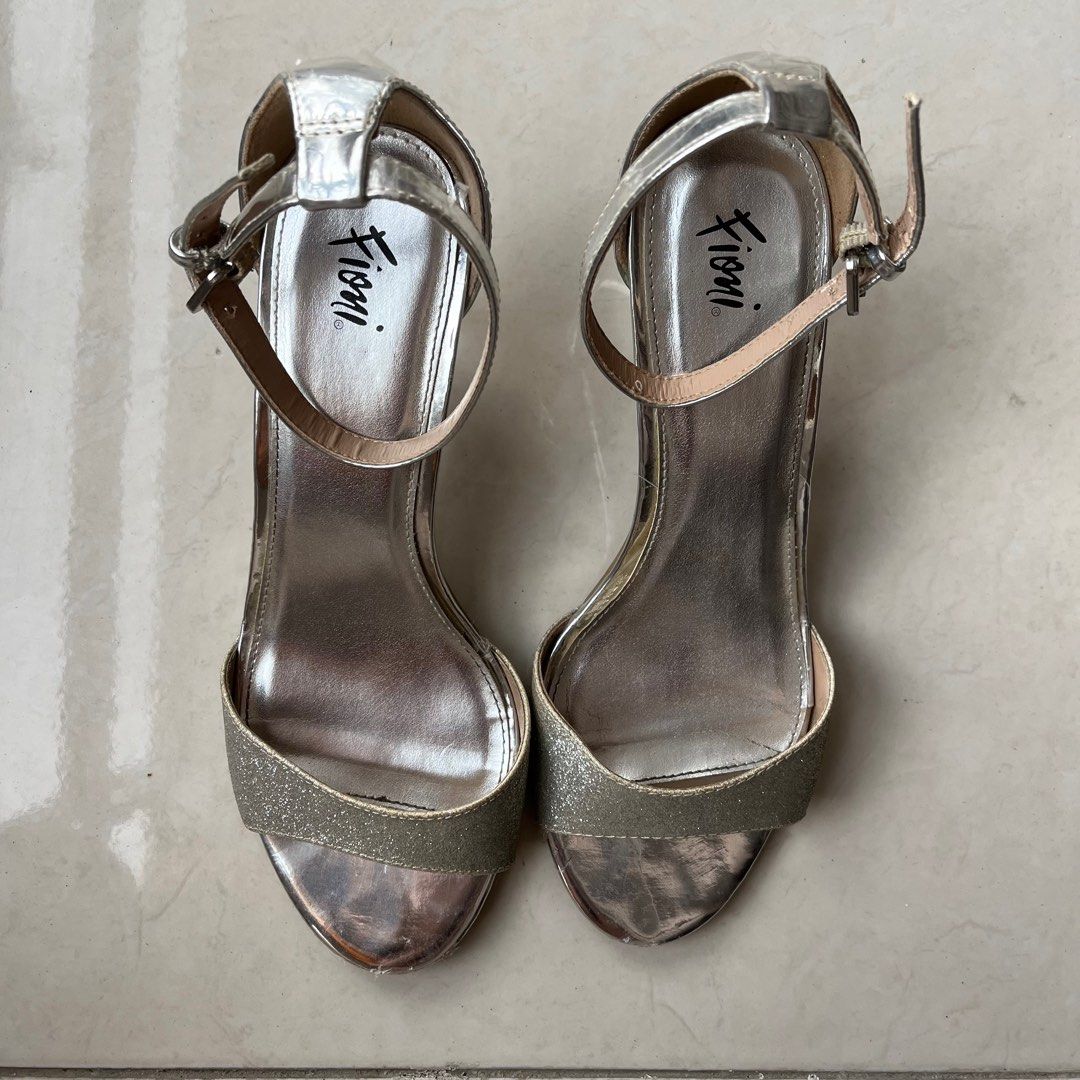 Payless shoes silver heels outlet