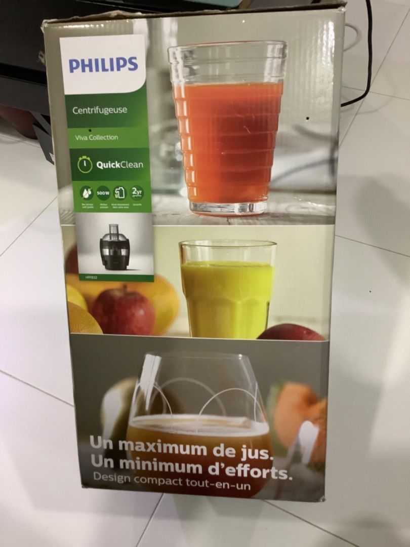 PhilipsCentrifugal JuicerQuick Clean, TV & Home Appliances, Kitchen