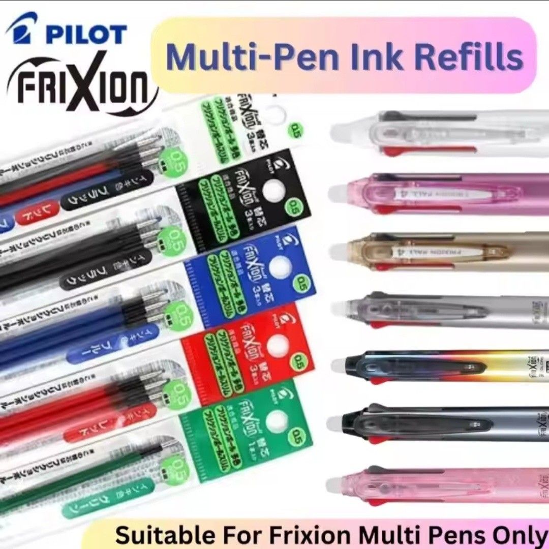 Pilot Frixion Green Pen 0.5mm Refill, Hobbies & Toys, Stationery