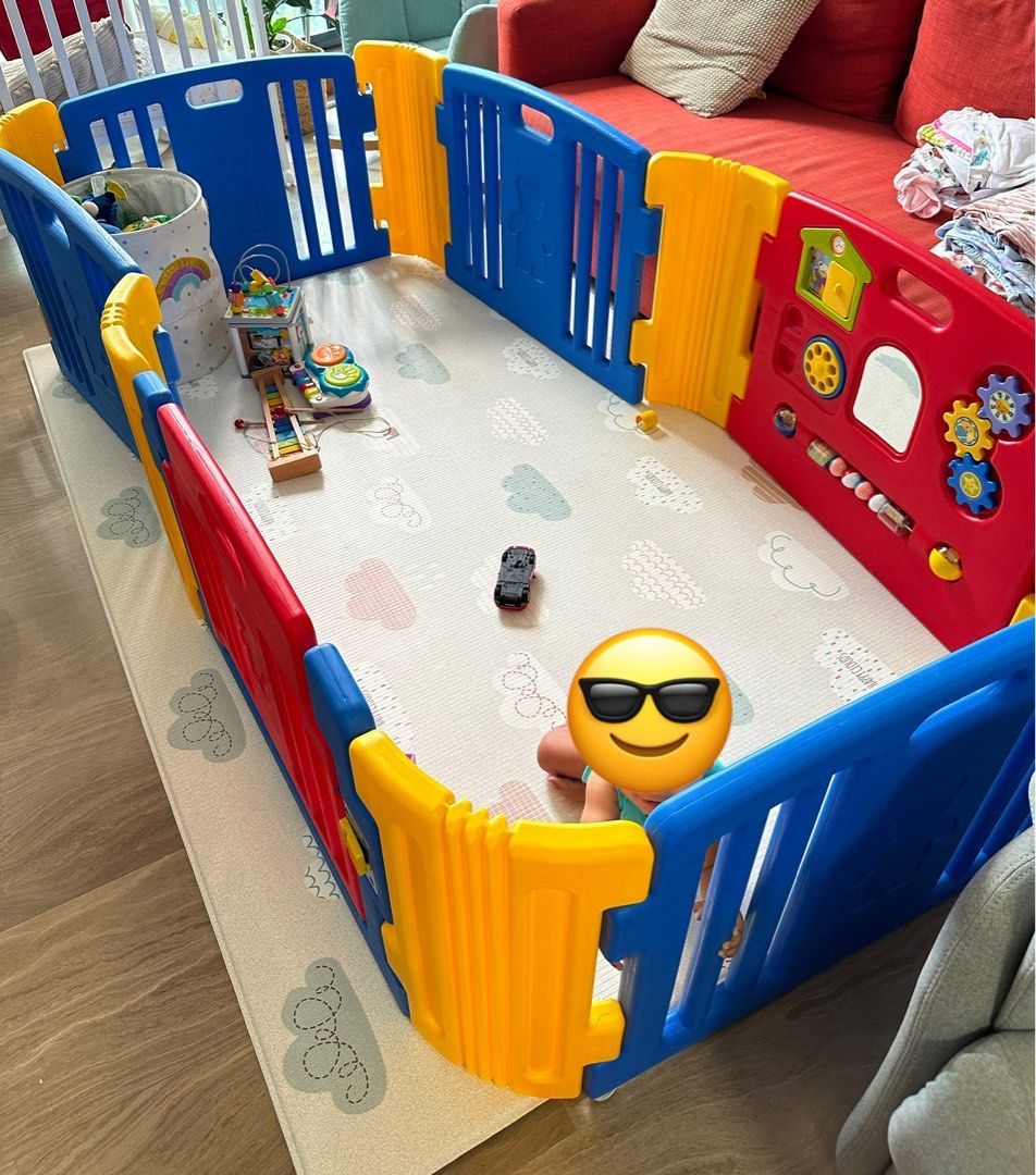 Extendable playpen deals