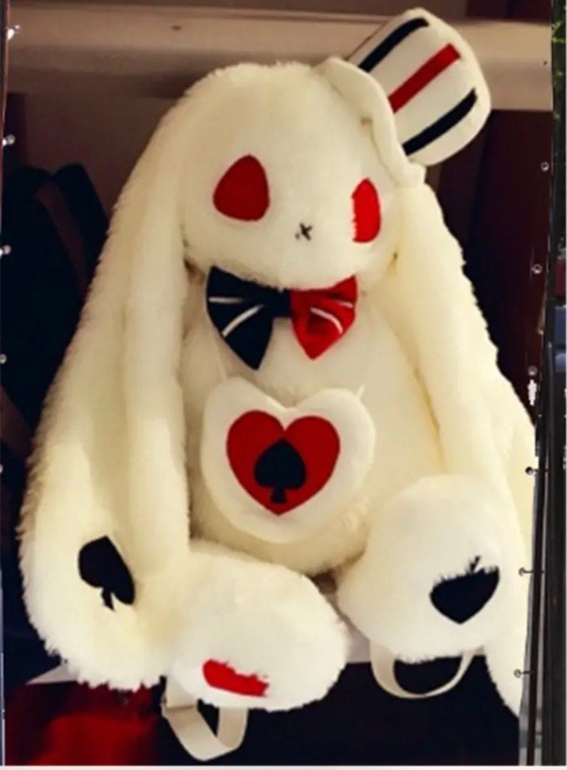 [PO] Lolita cartoon rabbit plush doll and backbag, Hobbies & Toys, Toys ...