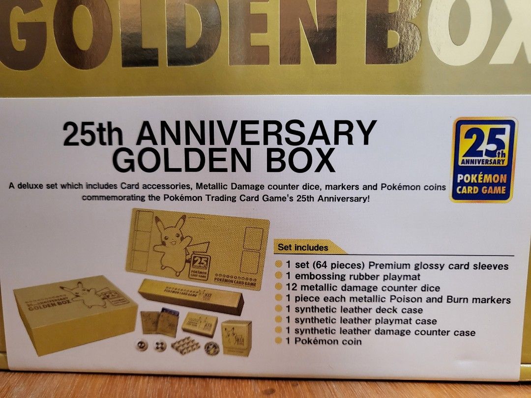 Pokemon 25th Anniversary Golden Box