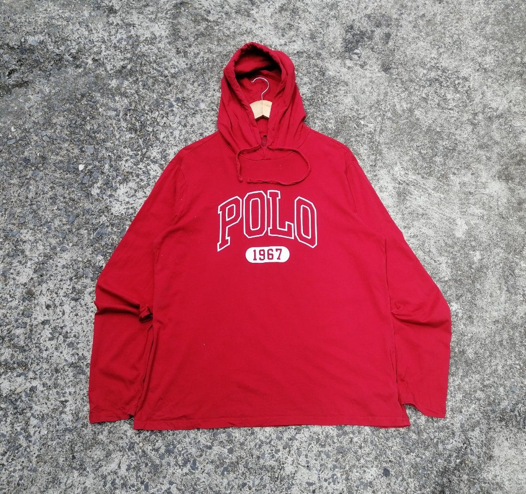 Polo spellout hoodie discount