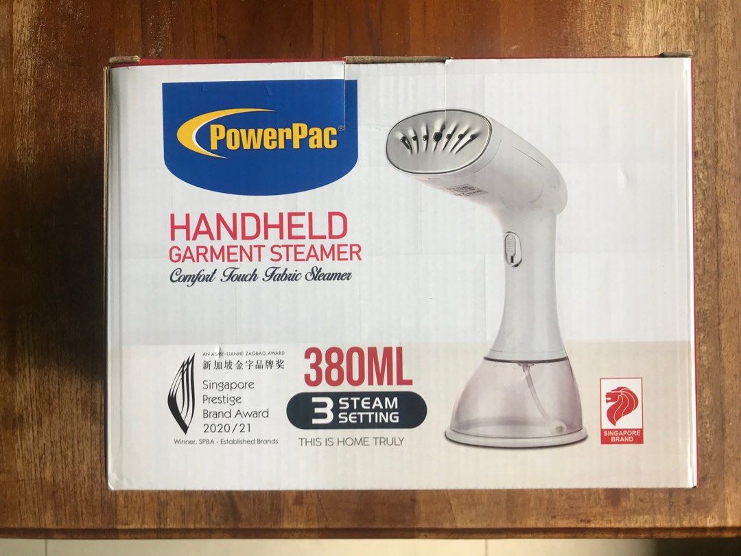 Powerpac Handheld garment steamer, TV & Home Appliances, Irons