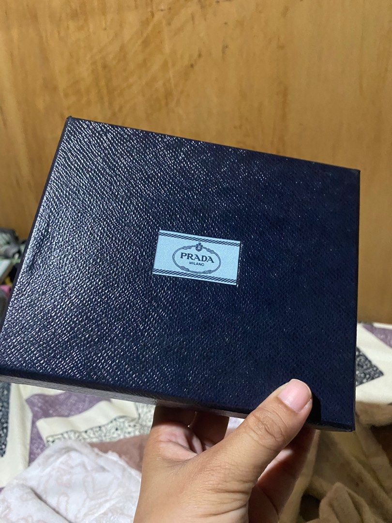 PRADA wallet box Women s Fashion Jewelry Organizers Accessory Holder Box Organizers on Carousell