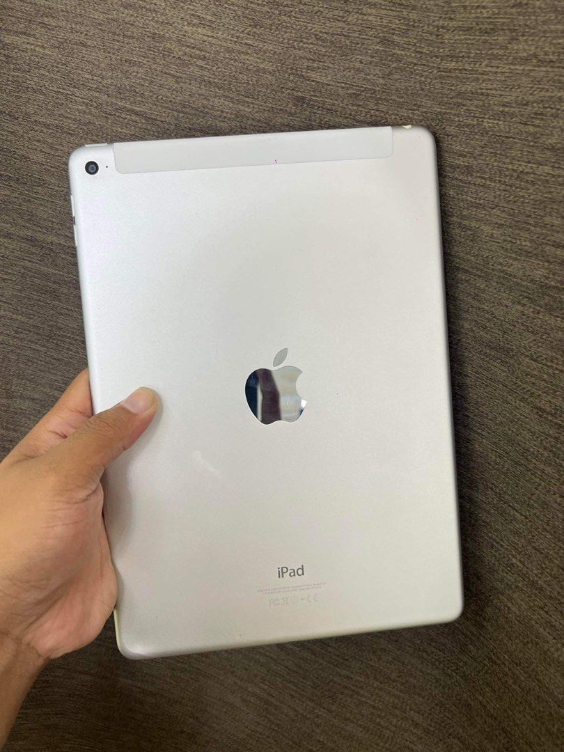 Preloved Ipad Air 2 128gb Wifi Cellular (Category: iPad) located in Quezon City. Submitted by madamsgadgetsshop (Listing ID 1247230051, Image 1). Description: -Original/Authentic 💯 We offer: *Meet Ups *LBC COD/COP *Same day Delivery Via Personal Rider *Via Other Courier (We deliver Nationwide) DTI REGISTERED💯 Mode of Payment: ✅Cash ✅Bank Transfer ✅GCash transfer ✅Credit Card Installment with small Interest ❌Home Credit ❌Cash Installment ❌GCash 