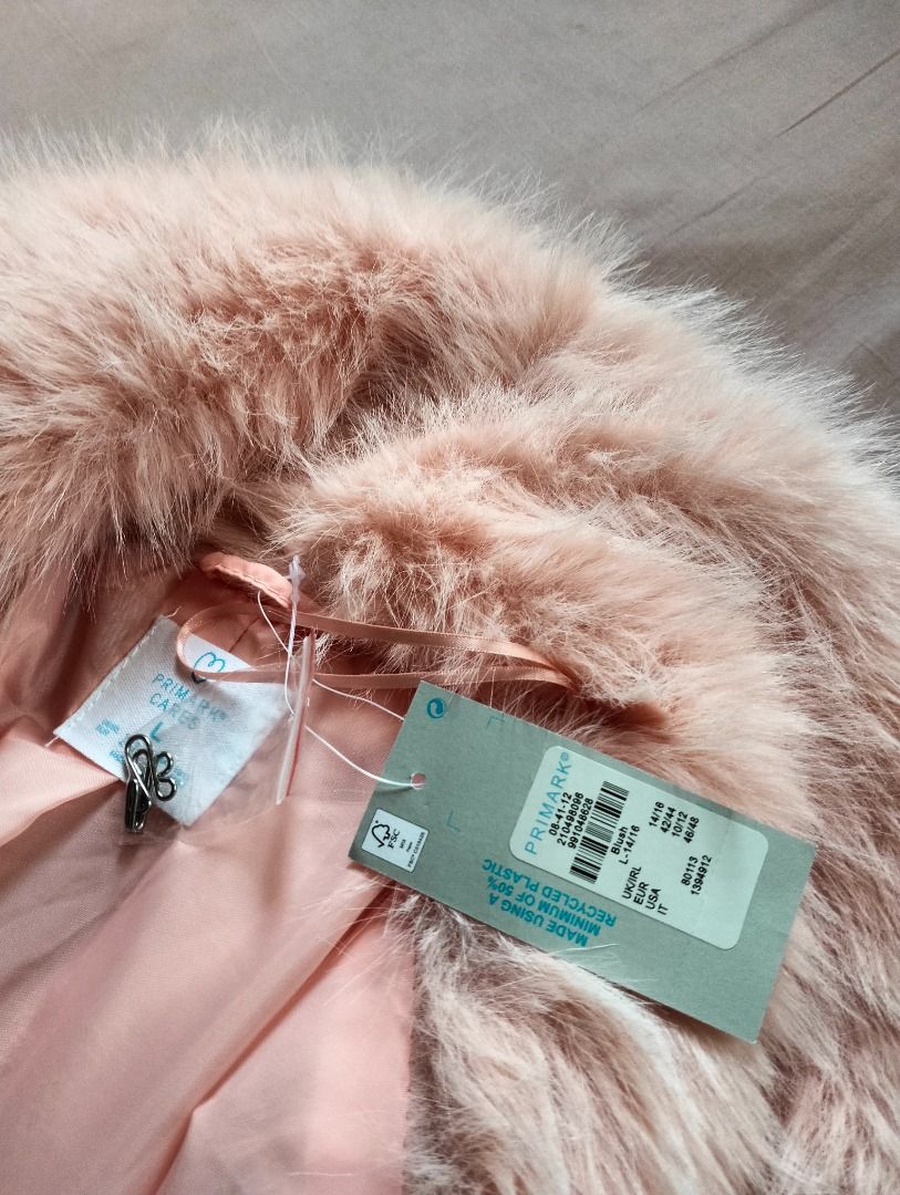 Fake fur on sale jacket primark