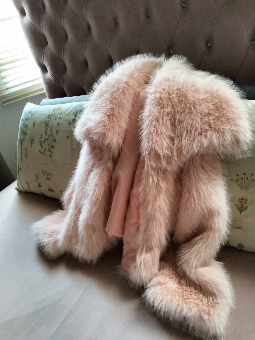 Fake fur jacket discount primark