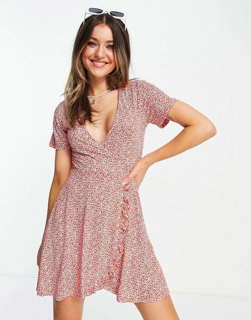 Pull and Bear Wrap Dress