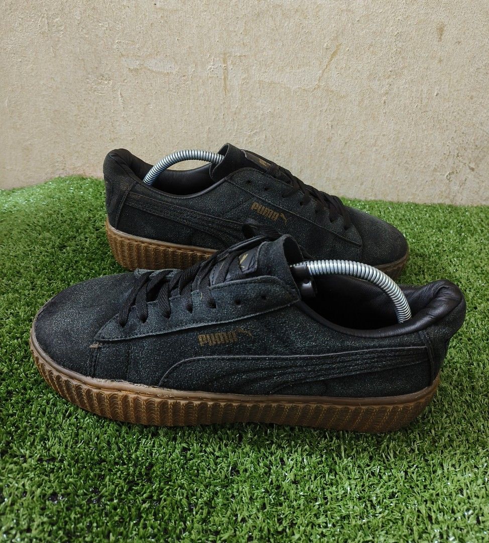 Puma bq ribanna leather shoes