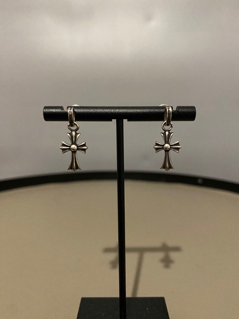 RARE CHROME HEARTS EARRING Luxury Accessories on Carousell