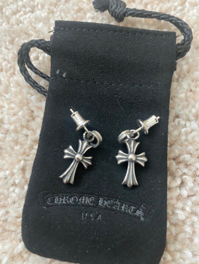 Chrome hearts hotsell cross earring