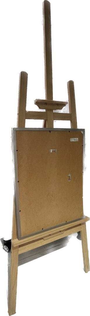 Black Wooden Easel  Easel Rental Singapore