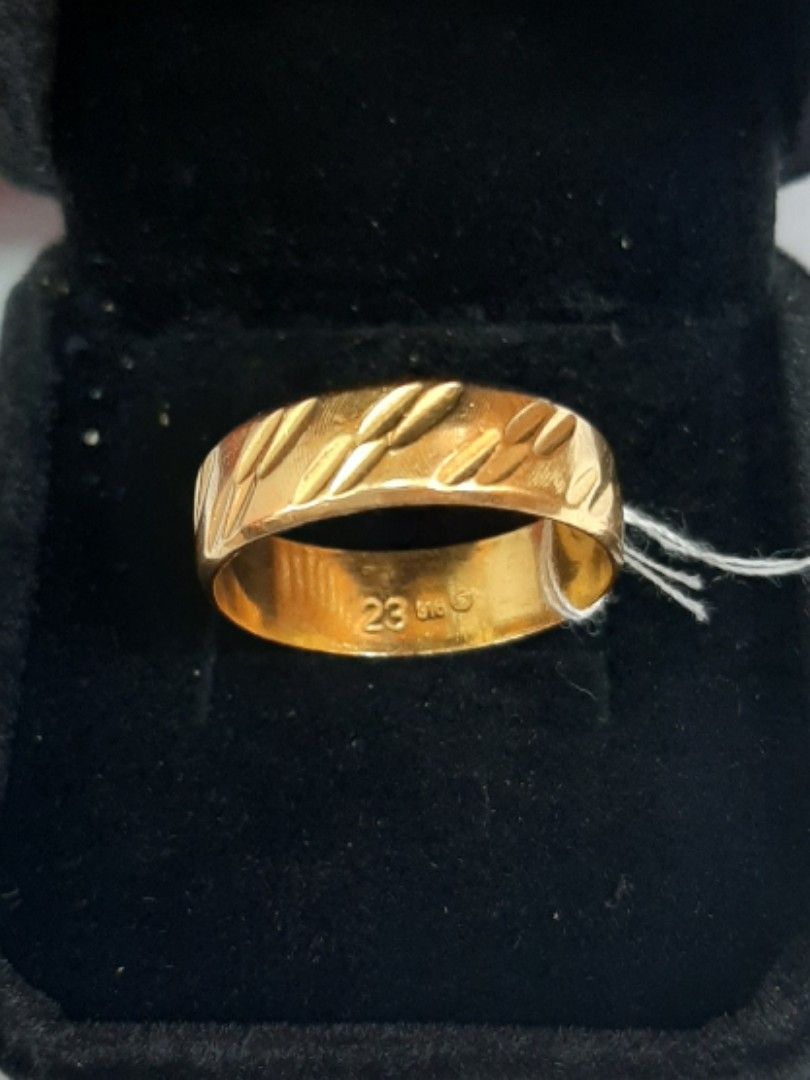 Branch (3) 18k gold ring, weight 4.80 grams - مصاغات الأربش للذهب بالسعودية  قسم المتجر الإلكتروني