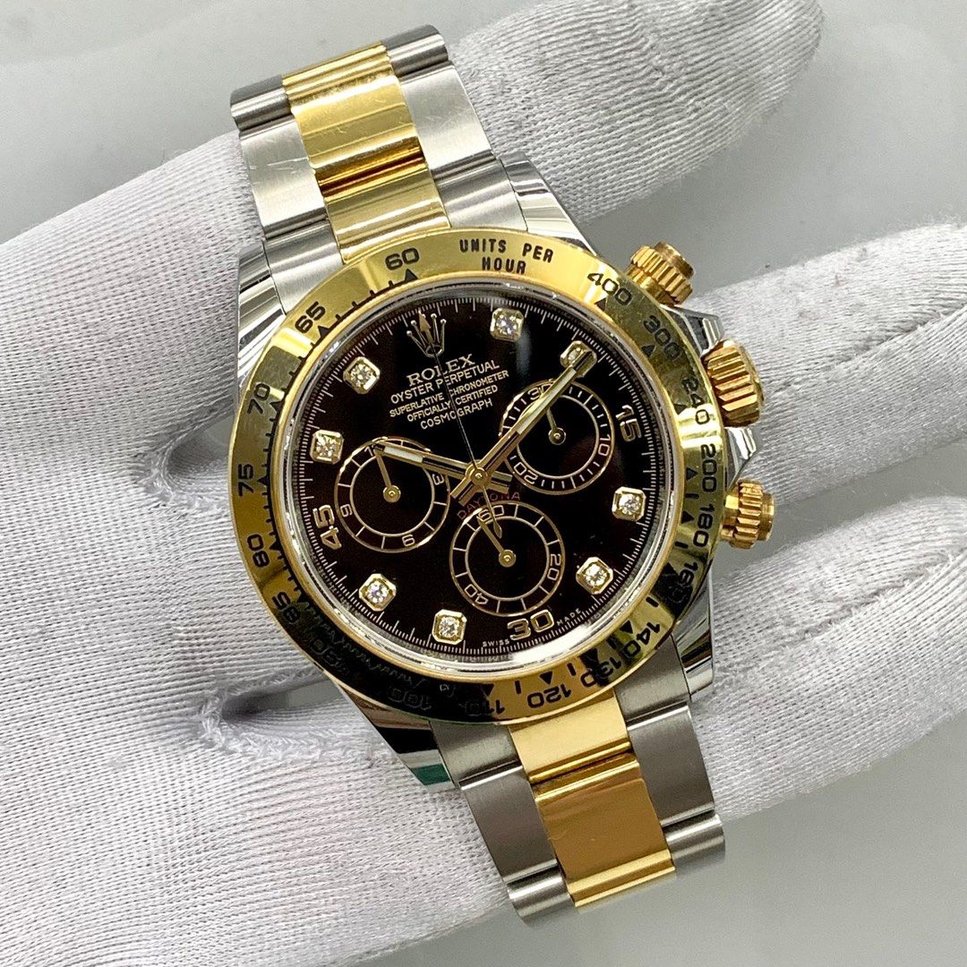 Mens gold new arrivals rolex daytona