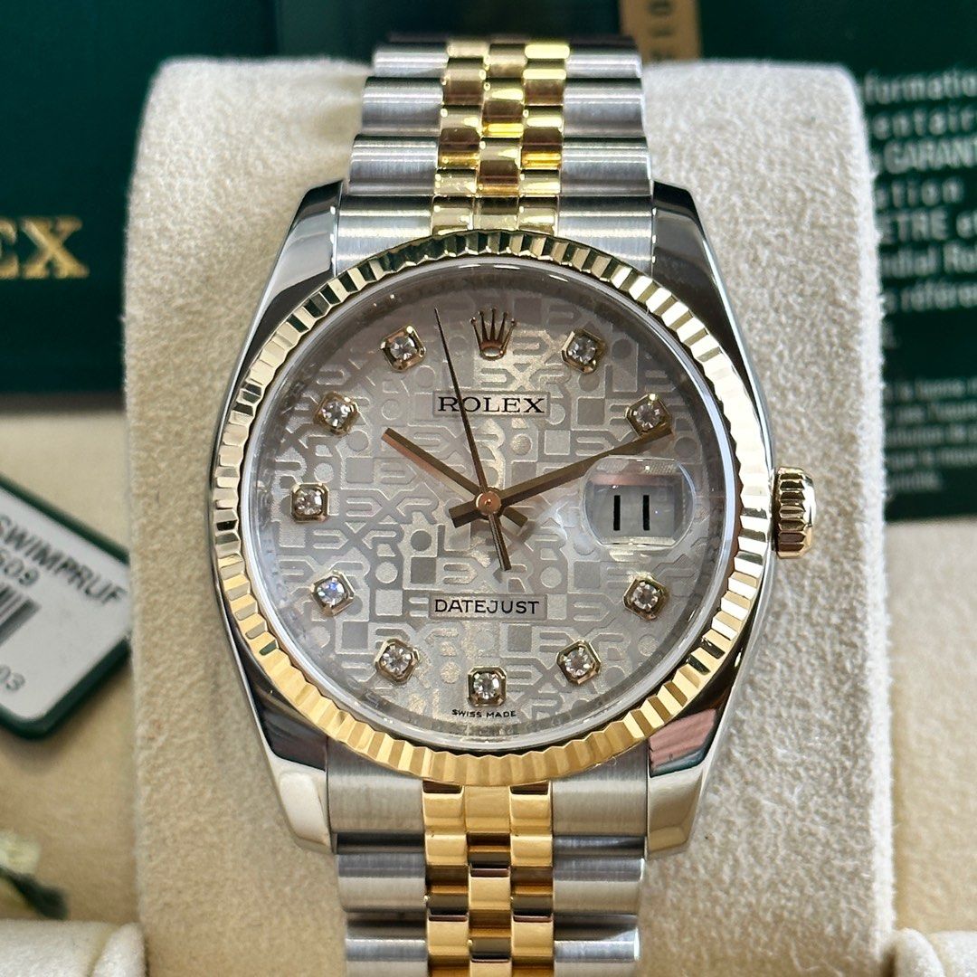 Rolex datejust 36 clearance super jubilee