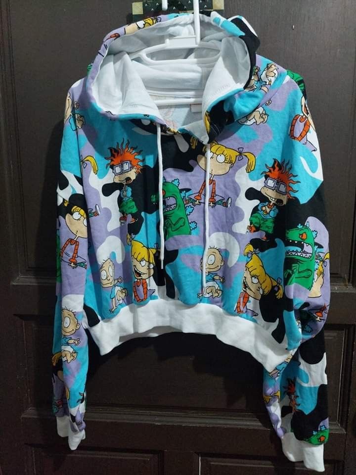 Rugrats discount cropped hoodie