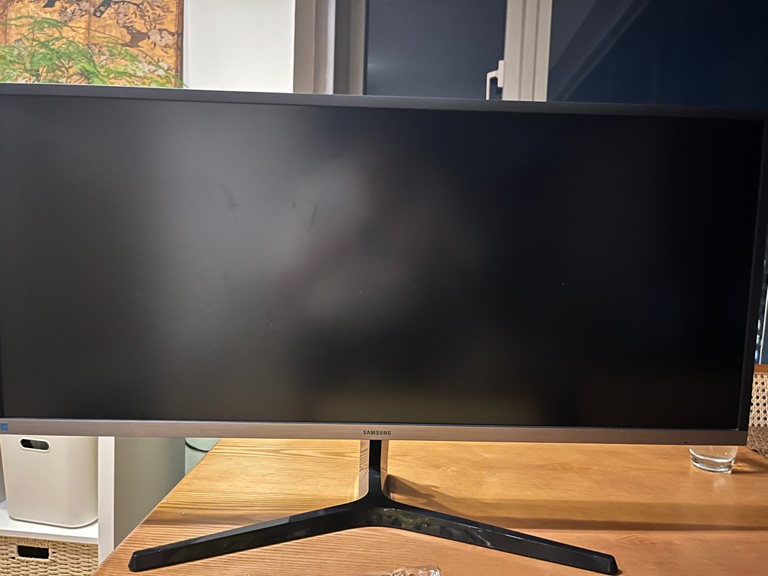 Samsung 34 inch 2K computer monitor, 電腦&科技, 電腦周邊及配件, 電子屏幕 - Carousell