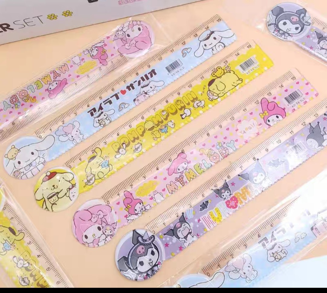 Sanrio Ruler, Hobbies & Toys, Stationery & Craft, Stationery & School ...