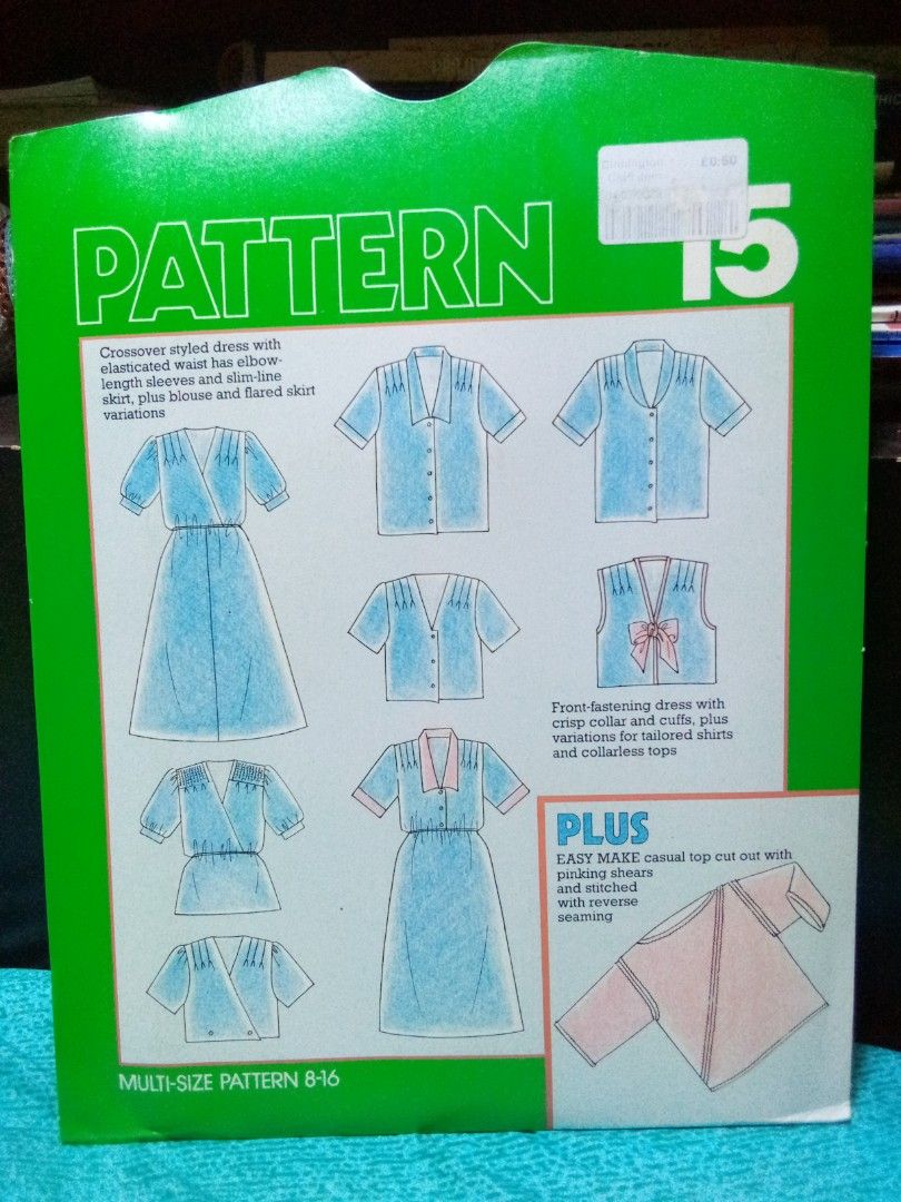 Sewing Pattern Guide 15 on Carousell